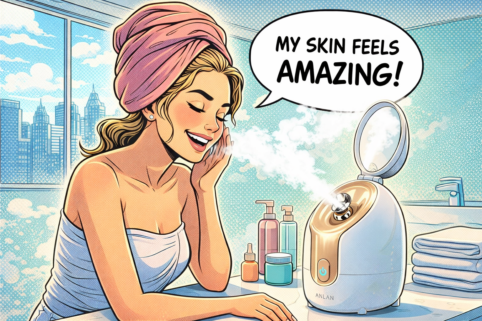 ANLANフェイススチーマー