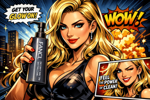 マイルドクレンジングオイルで美貌を保つ美女